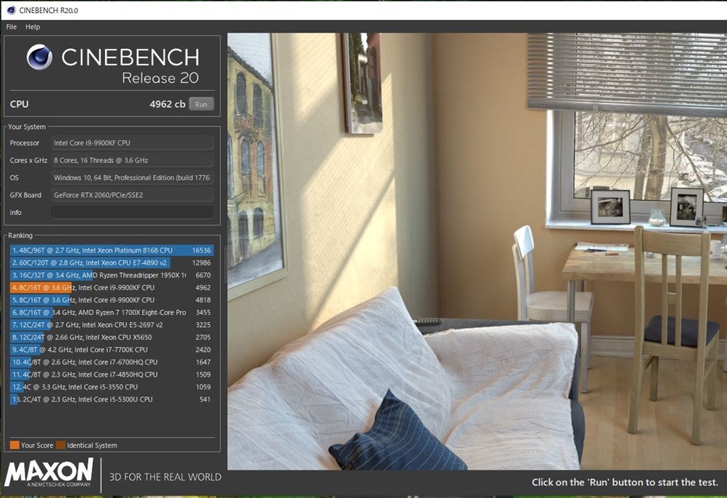 OCの様子をばチェックしてみた (^_^)』 インテル Core i9 9900KF BOX