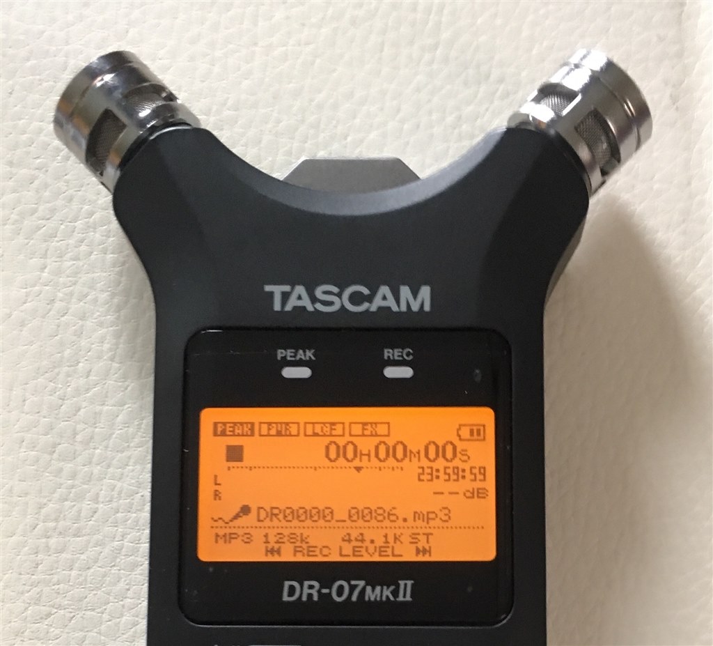 バイノーラルマイクCS-10EMを接続』 TASCAM DR-07MKII-JJ のクチコミ 
