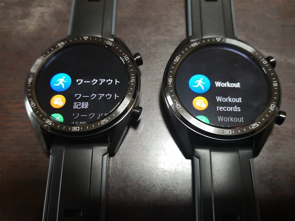 スマートウォッチ側の表示言語が英語になって困ってます Huawei Huawei Watch Gt スポーツモデル のクチコミ掲示板 価格 Com