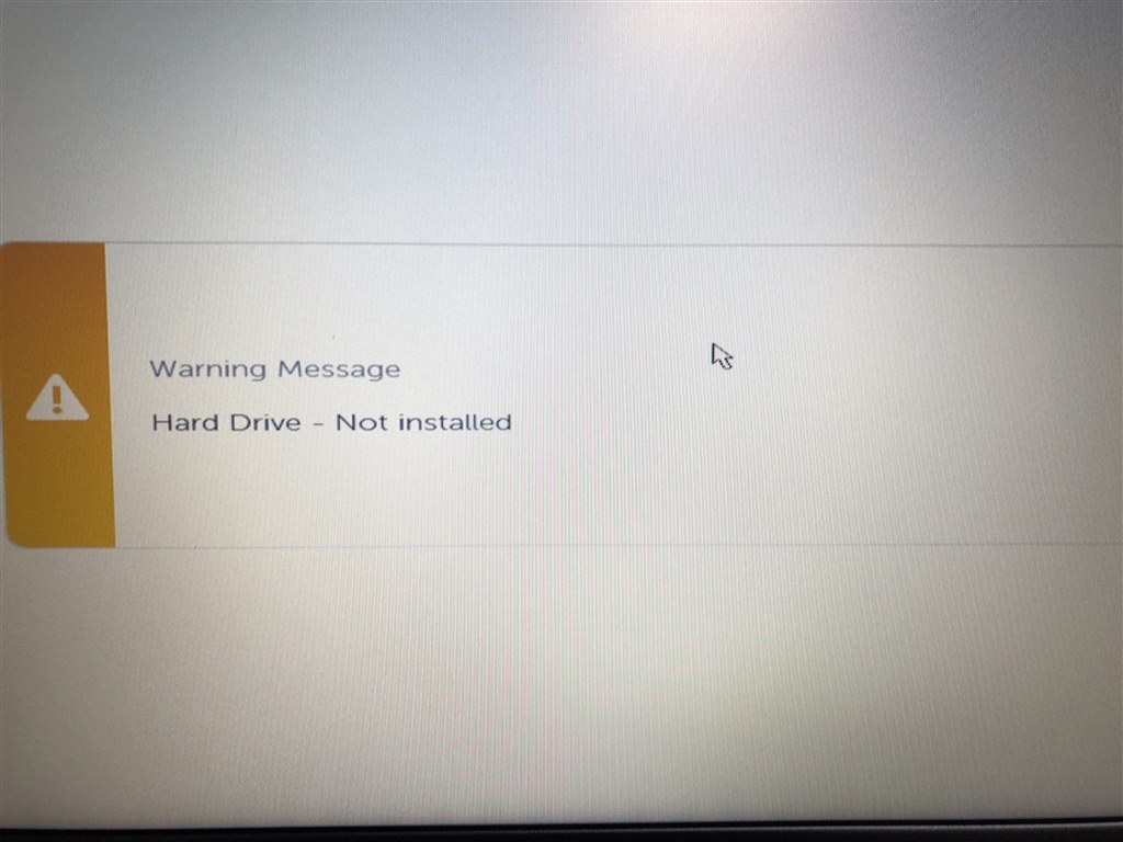 SSDに交換後Hard Drive - Not installer』 Dell Vostro 15 3000(3580) プレミアム Core i5  8265U・4GBメモリ・1TB HDD搭載モデル のクチコミ掲示板 - 価格.com