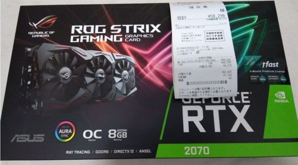 ASUS ROG-STRIX-RTX2070-O8G-GAMING [PCIExp 8GB]投稿画像・動画