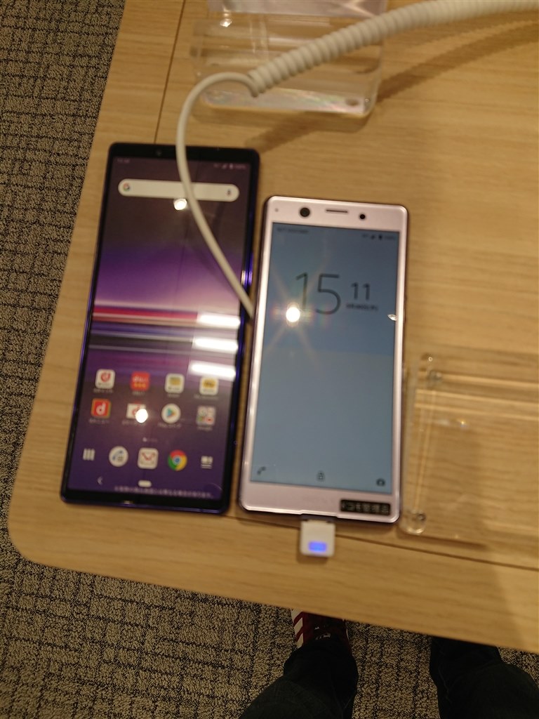 Xperia1の試作機を操作しました。良いできです。』 SONY Xperia 1 SO