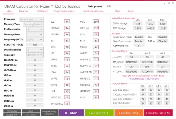 Time Spy 測定』 EVGA GeForce RTX 2070 XC GAMING 08G-P4-2172-KR