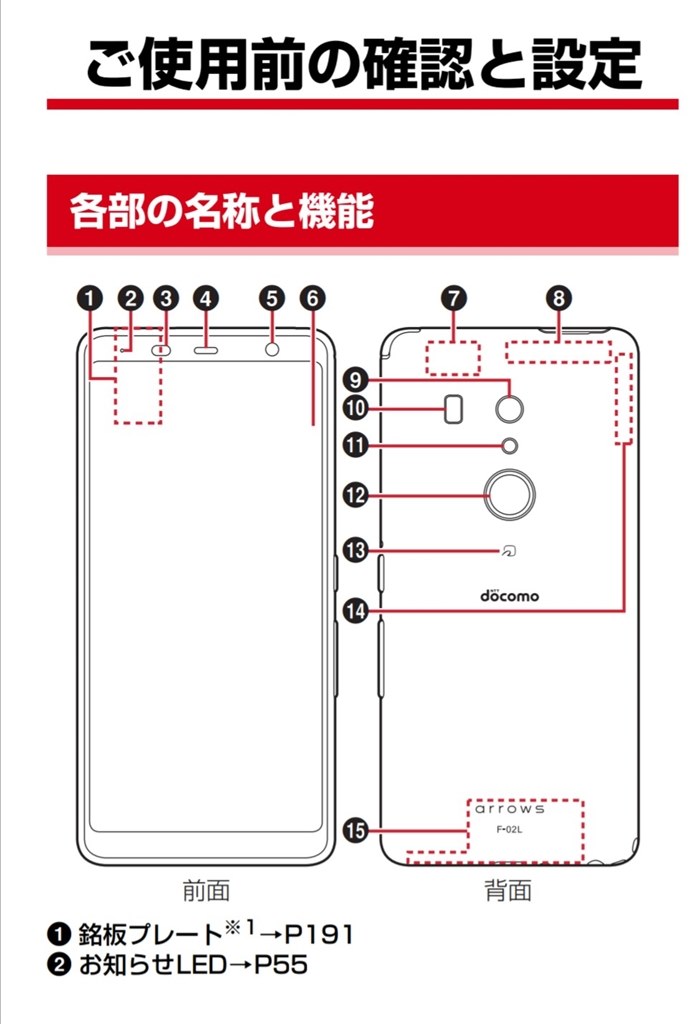 arrowsBe3 F-02L android10 Simフリー2台 arrowsBe3 F-02L android10