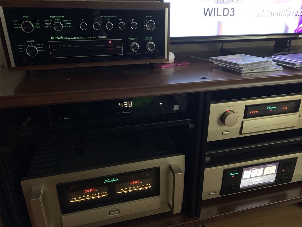 アキュフェーズのパワーアンプとの組合せ』 MCINTOSH