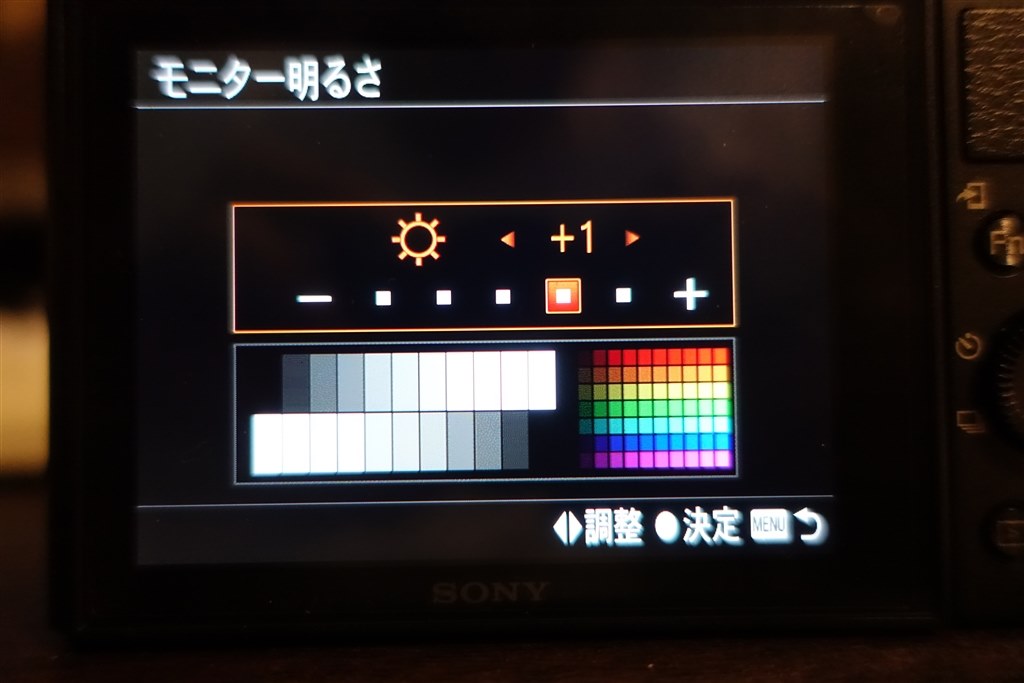 液晶の見え方とズームに関して』 SONY サイバーショット DSC-WX500 の