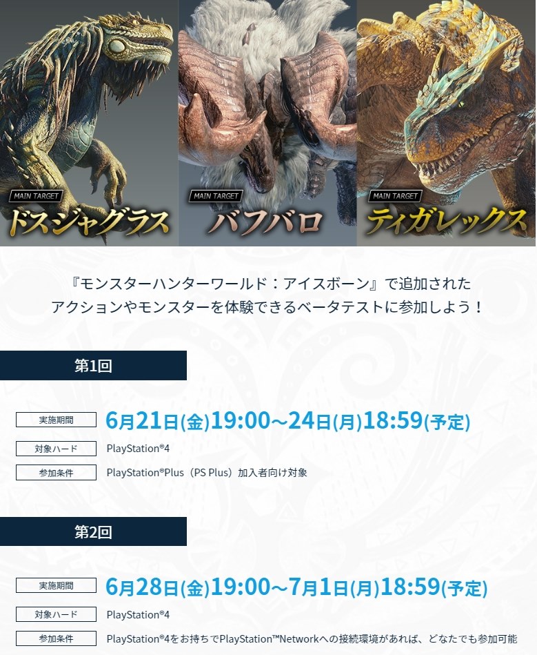 ベータテストに ナルガクルガ が出現ですわ カプコン モンスターハンターワールド アイスボーン マスターエディション Ps4 のクチコミ掲示板 価格 Com