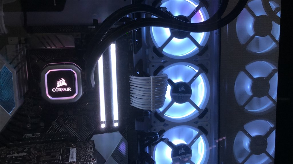 照明の挙動がおかしくなりました、、。』 Corsair LL120 RGB 3Fan Pack