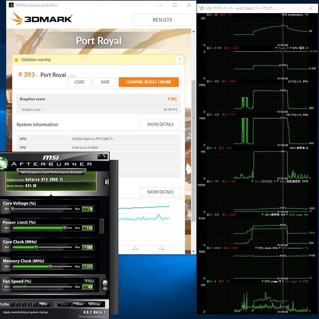 RTX 2080Ti GamingPro OC 紹介』 Palit Microsystems NE6208TS20LC-150A (GeForce  RTX2080Ti 11GB GamingProOC) [PCIExp 11GB] ドスパラWeb限定モデル のクチコミ掲示板 - 価格.com