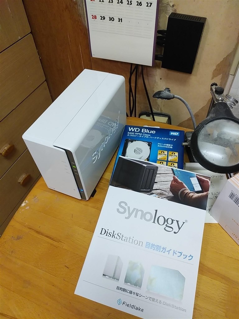 Synology DS218j / SSD(2TB) ×２台 - PC周辺機器