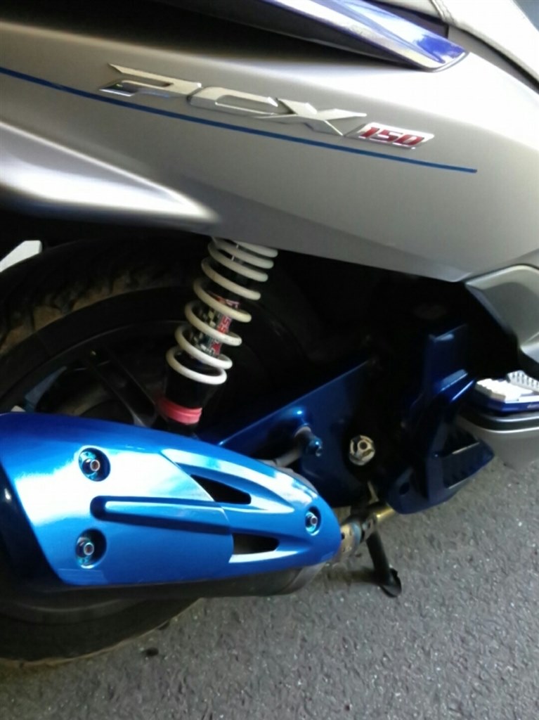 PCXデイトナマフラー PURESPORT フルエキゾーストマフラー ”S” TitanBlue PCX125 23