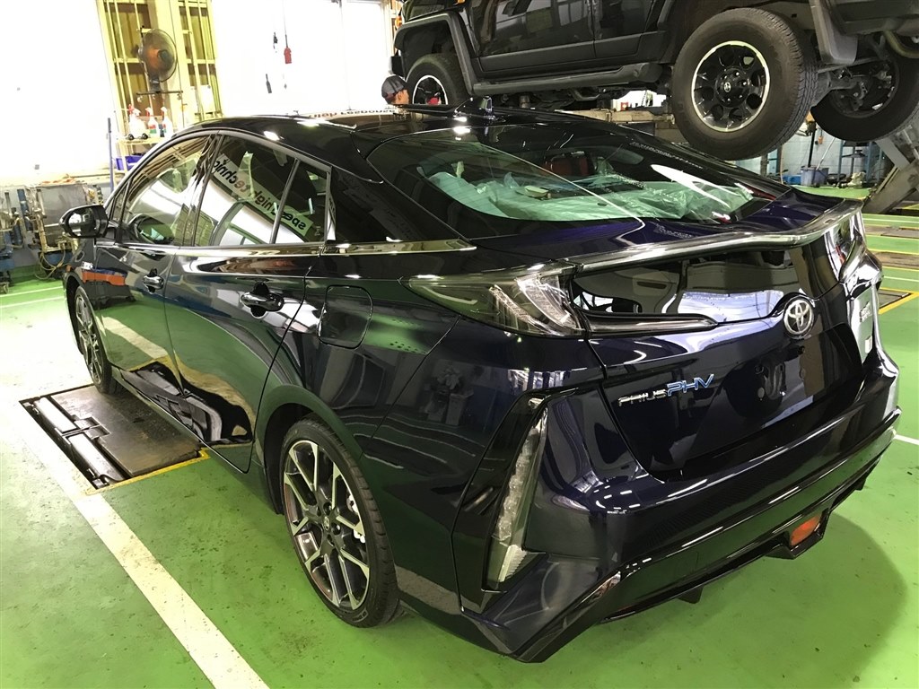 新色 納車準備中 トヨタ プリウスphv 17年モデル のクチコミ掲示板 価格 Com