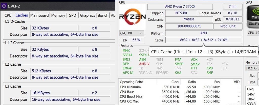 一次キャッシュについて。』 AMD Ryzen 7 3700X BOX のクチコミ掲示板