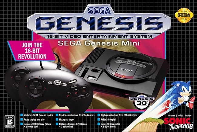 北米版メガドラミニ「Sega Genesis Mini」が国内発売決定！』 SEGA 