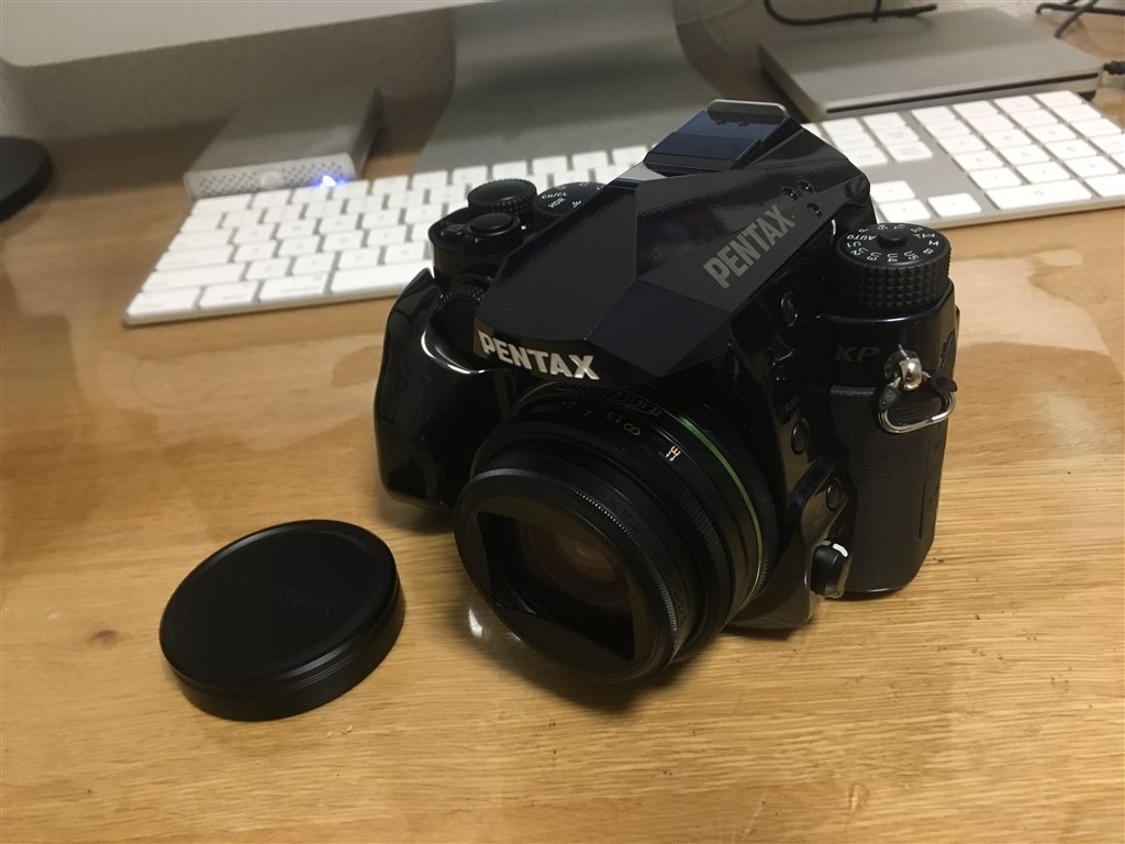 PENTAX KP J-jimited グリップ オマケAocoシール 第76号 PENTAX KP J limited Black Night Navy: あさぺんのへや