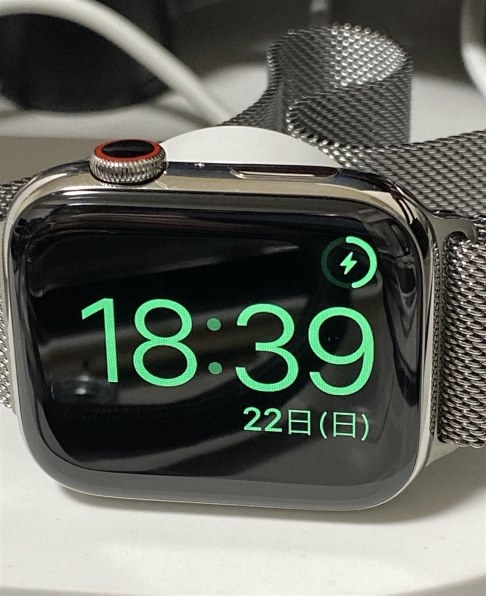 Apple Watch シリーズ5 44mm ブラックステンレス-