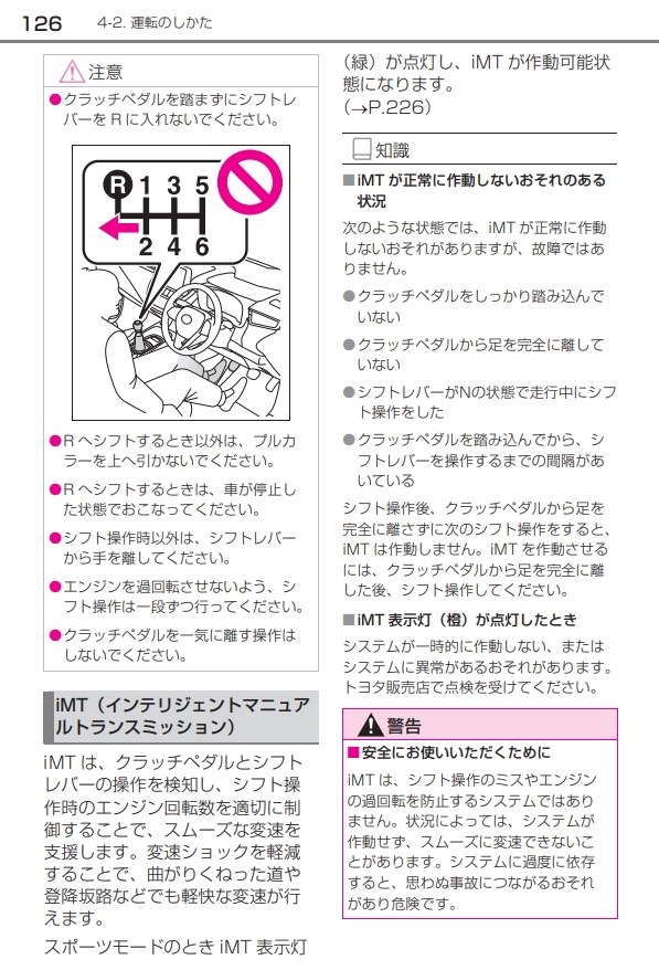 Imtは解除できますか トヨタ カローラ ツーリング 19年モデル のクチコミ掲示板 価格 Com