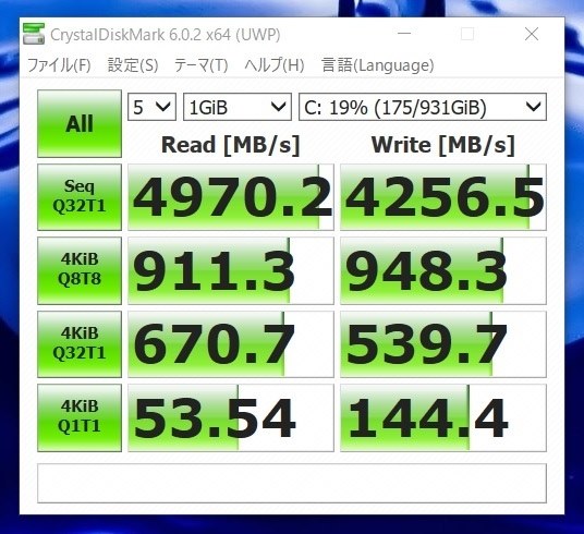 4KiB Q8T8の速度について』 CFD PG3VNF CSSD-M2B1TPG3VNF のクチコミ