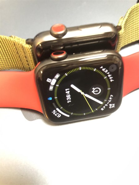 Apple Apple Watch Nike Series 5 GPSモデル mm MX3W2J/A [アンスラ