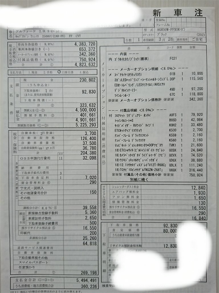値引き トヨタ アルファード 15年モデル のクチコミ掲示板 価格 Com