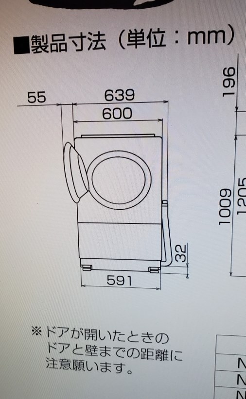 搬入幅について』 パナソニック NA-VX9900L のクチコミ掲示板 - 価格.com