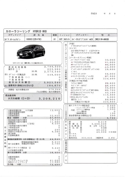 見積り トヨタ カローラ ツーリング 19年モデル のクチコミ掲示板 価格 Com