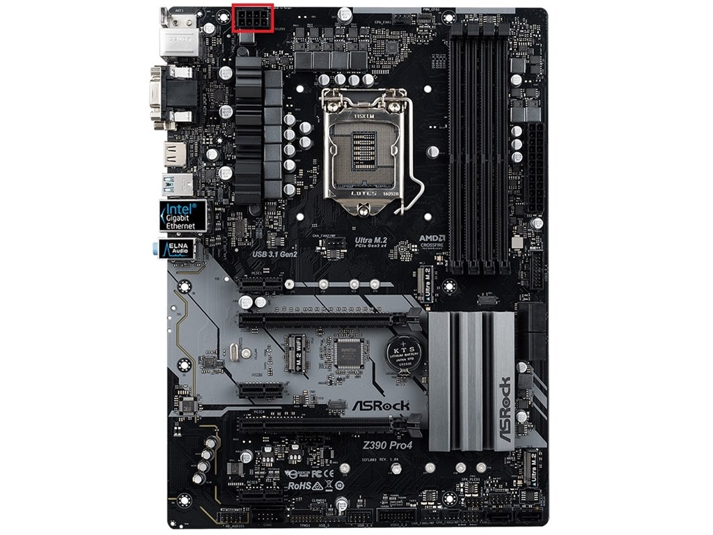 ASRock Z390M Pro4 マザーボード　動作未確認　ジャンク 3304866_f.jpg