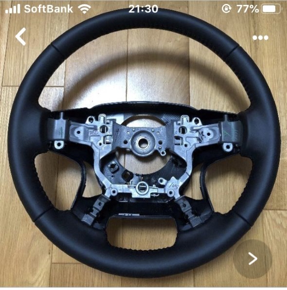 純正ステアリング交換について』 トヨタ ランドクルーザー