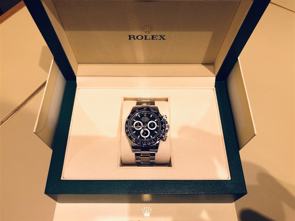 たった今 ロレックス コスモグラフ デイトナ ln オイスターブレスレット ブラックラッカー のクチコミ掲示板 価格 Com