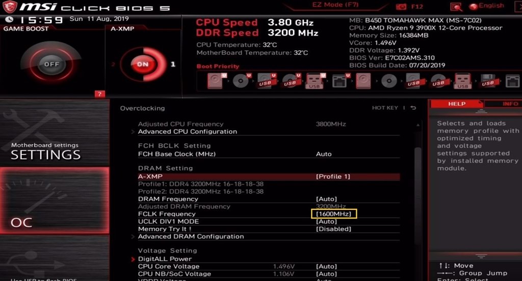 EZ Debug LED CPUランプが消えない』 MSI MPG X570 GAMING PLUS の