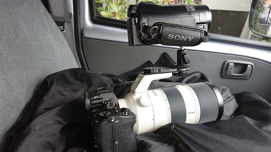 α7Ⅲと4Kカムコーダーをホットシューでワンオペできるか。』 SONY α7