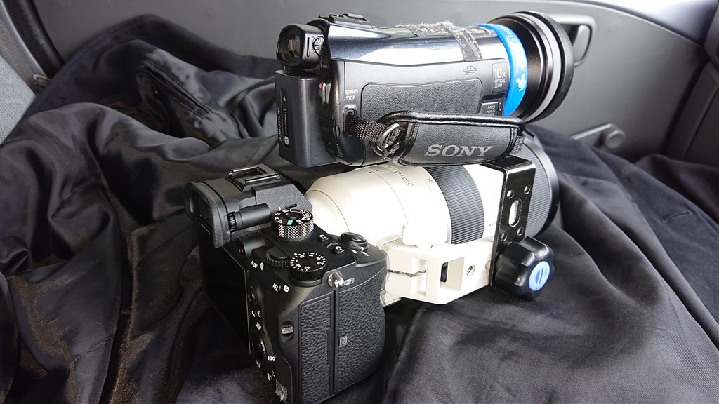 α7Ⅲと4Kカムコーダーをホットシューでワンオペできるか。』 SONY α7