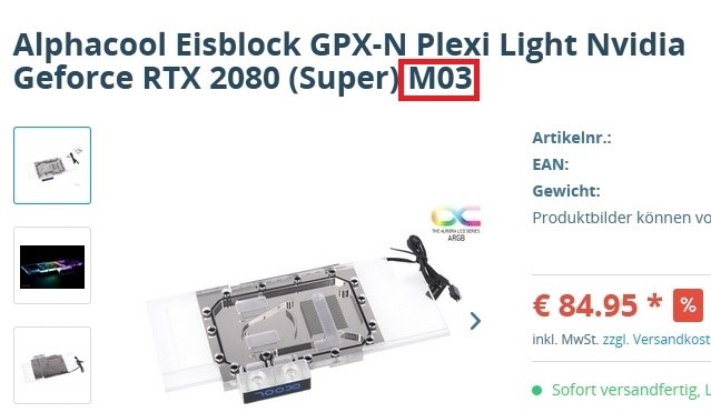 この製品に合うWater Blocks』 Palit Microsystems NE6207SS19P2 この製品に合うWater Blocks』 Palit Microsystems NE6207SS19P2