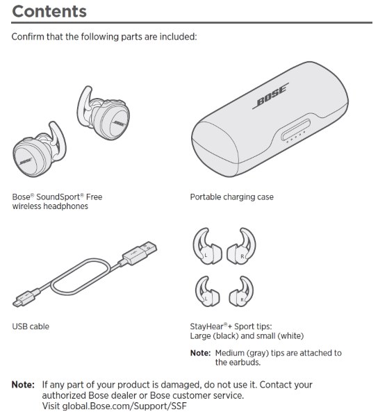 Bose SoundSport Free wireless headphones [ブライトオレンジ]投稿画像・動画 - 価格.com