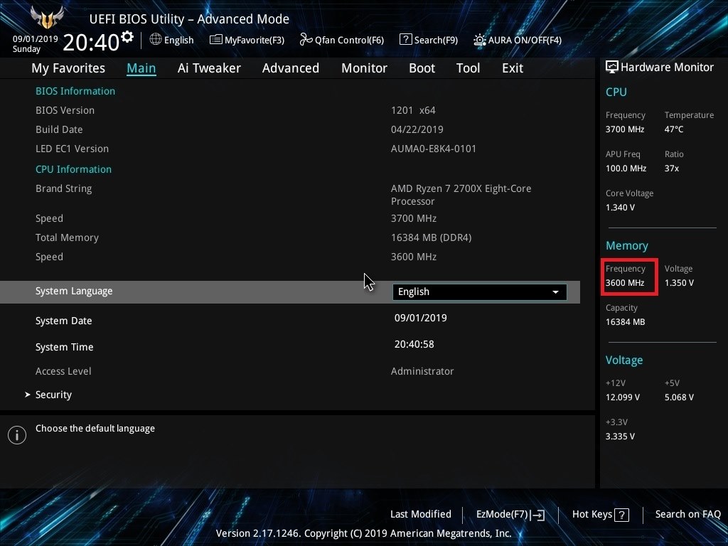 周波数について』 Corsair CMK16GX4M2A2666C16 [DDR4 PC4-21300 8GB 2