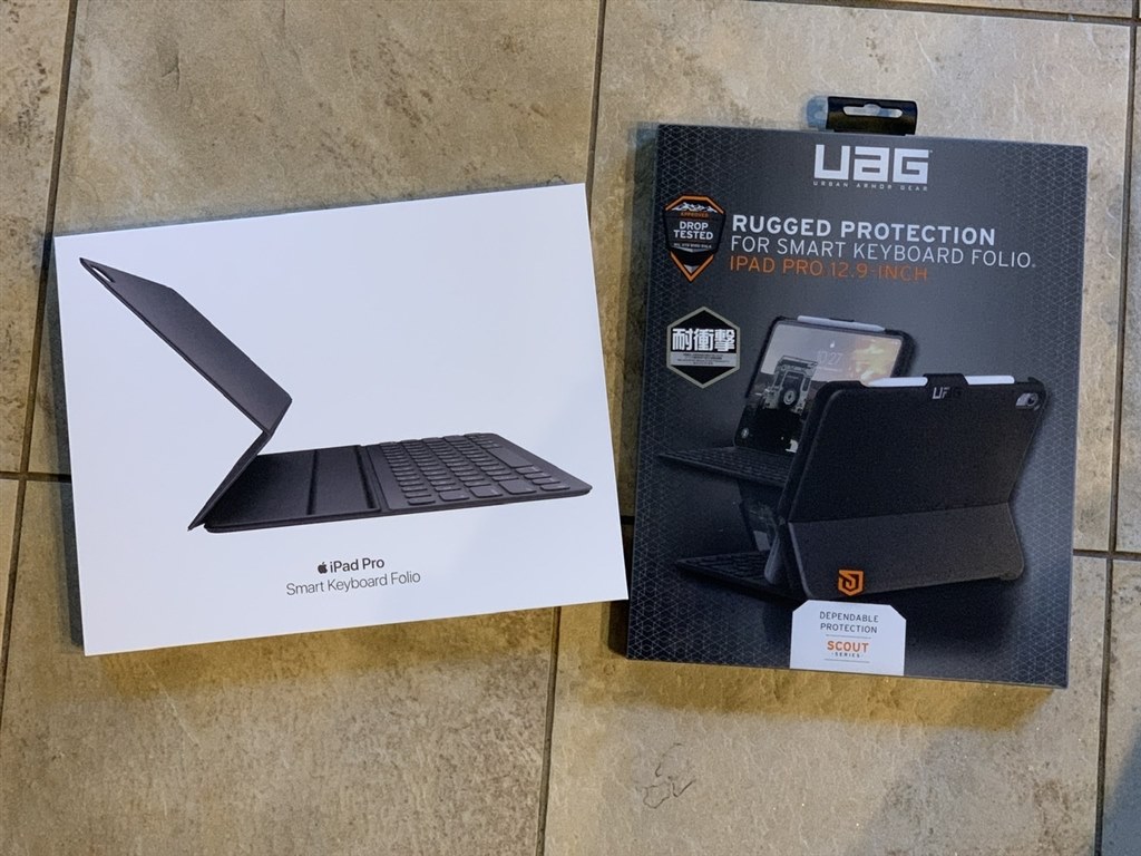 Uag Scoutというkeyboard Folio用背面カバー Apple Ipad Pro 12 9インチ 第3世代 Wi Fi 1tb 18年秋モデル のクチコミ掲示板 価格 Com