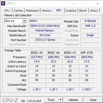 CFD W4U2666CX1-8G [DDR4 PC4-21300 8GB 2枚組]投稿画像・動画 - 価格.com