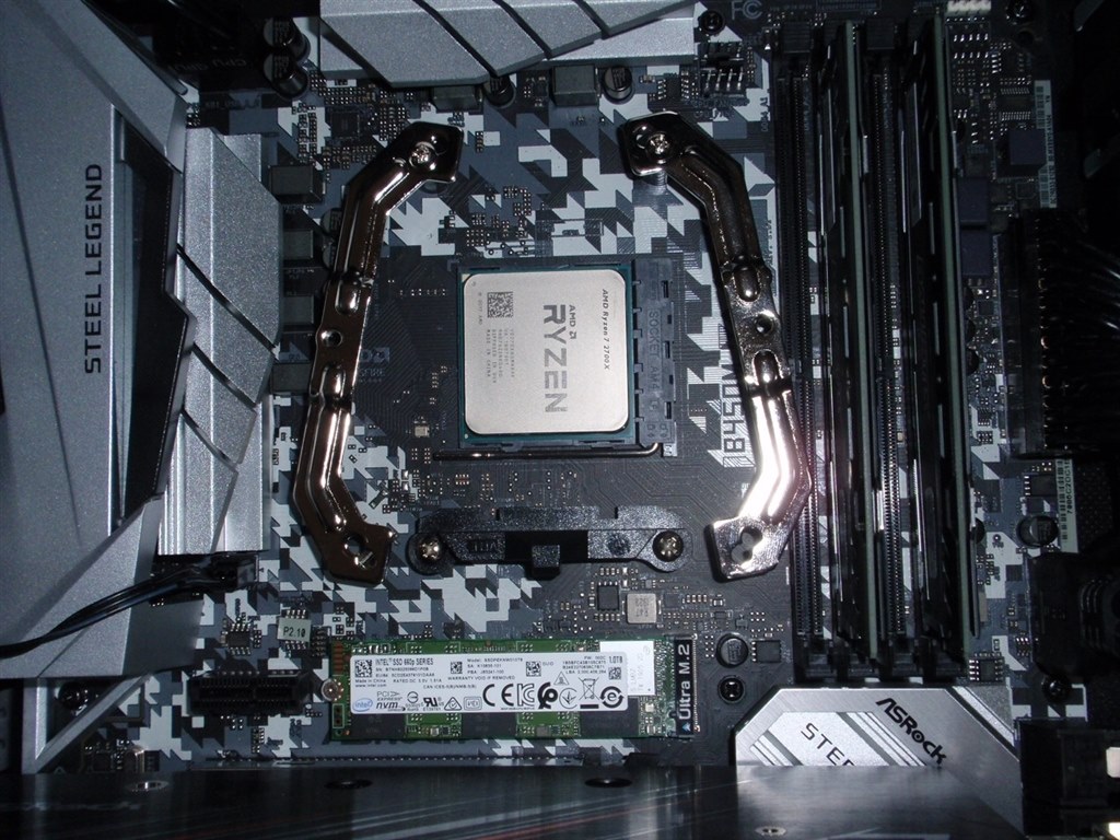 2700XリテールファンからMB取り外さなく交換可能?』 サイズ 2700XリテールファンからMB取り外さなく交換可能?』 サイズ