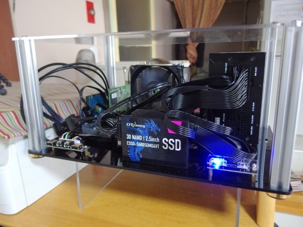 あとはグラボだけ！AMD Ryzen 5 5500/SSD960GB/16GB 角張っ