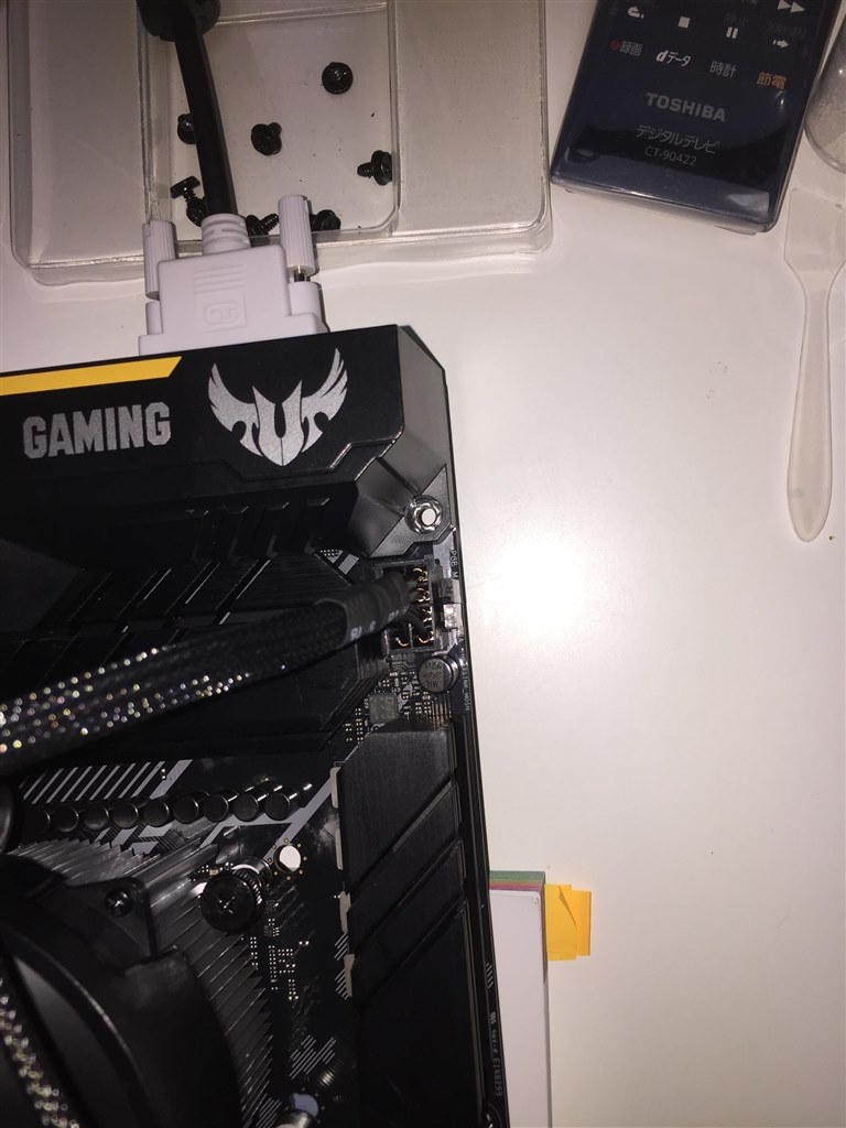 初の自作PC BIOS起動せず』 ASUS TUF B450M-PLUS GAMING のクチコミ