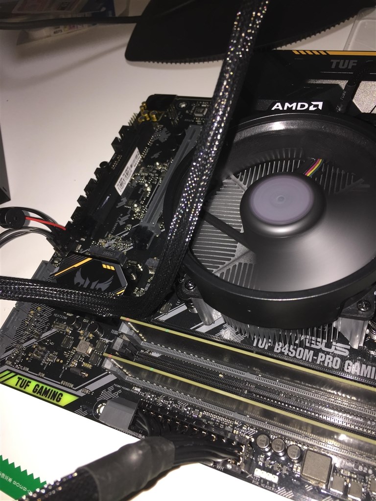 初の自作PC BIOS起動せず』 ASUS TUF B450M-PLUS GAMING のクチコミ