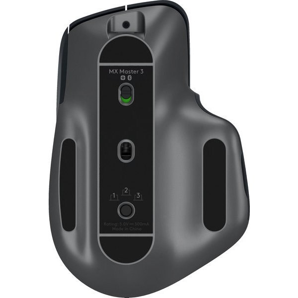 ロジクール MX Master 3S　新品ソールに交換済み MX Master 3のマウスソールを交換する。｜ホイールの掃除も