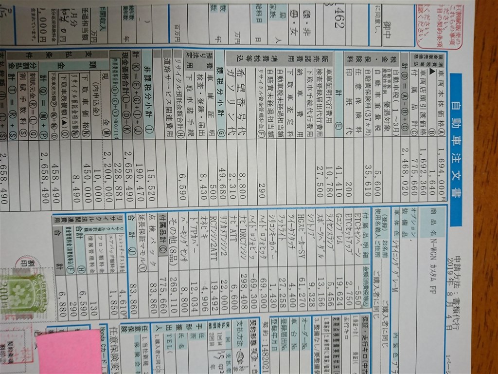 購入時の値引き ホンダ N Wgn カスタム 19年モデル のクチコミ掲示板 価格 Com