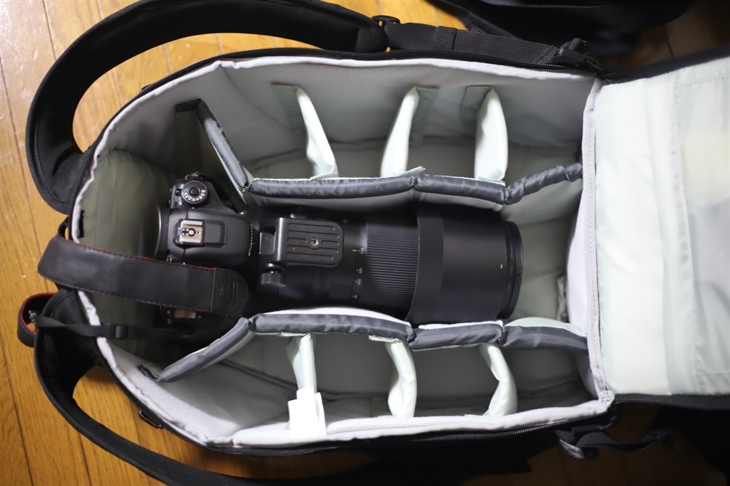 カメラバッグ　150-600用 カメラバッグ報告』 シグマ 150-600mm F5-6.3 DG OS HSM Sports