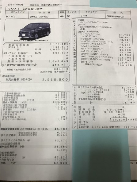 新車購入の値引きについて教えてください トヨタ ヴォクシー 14年モデル のクチコミ掲示板 価格 Com