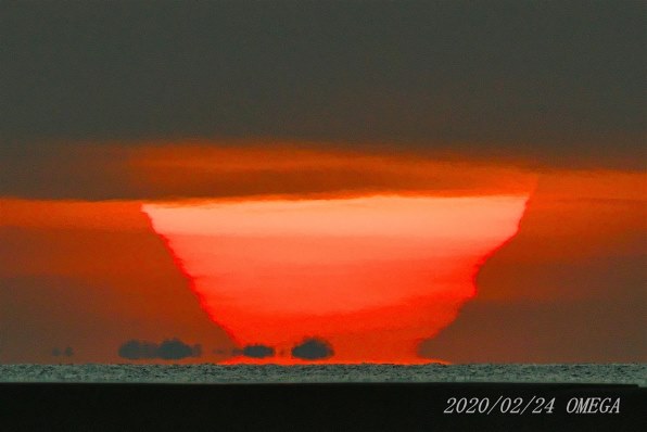 風早のだるま夕日 風早のだるま夕日 09-11-26 | GANREF
