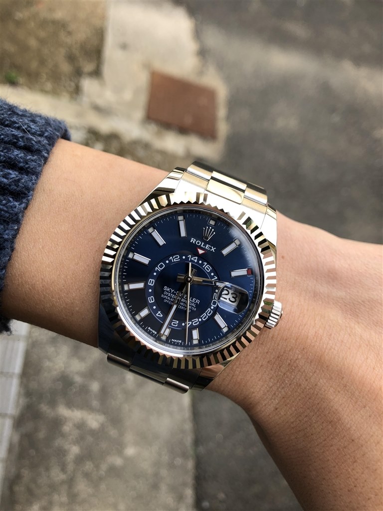 【極美品】ROLEX ロレックス　オイスターブレスレット　スカイドゥエラー宜しくお願いいたします