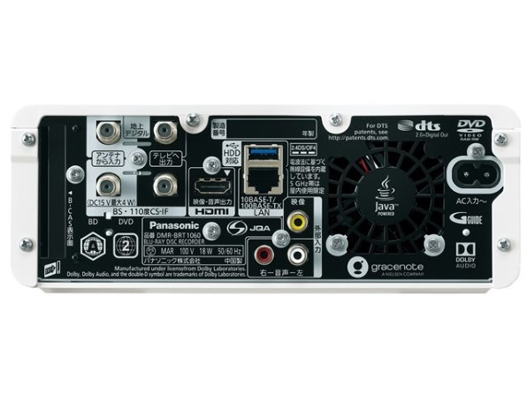 Panasonic ブルーレイ DIGA DMR-BRT1060-