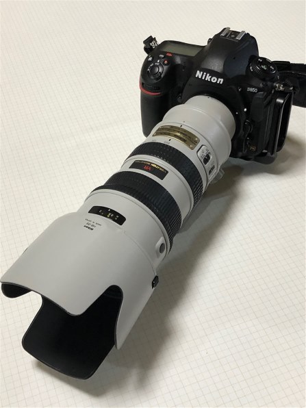 ニコン AF-S VR Zoom-Nikkor ED 70-200mm F2.8G(IF) [ライトグレー 