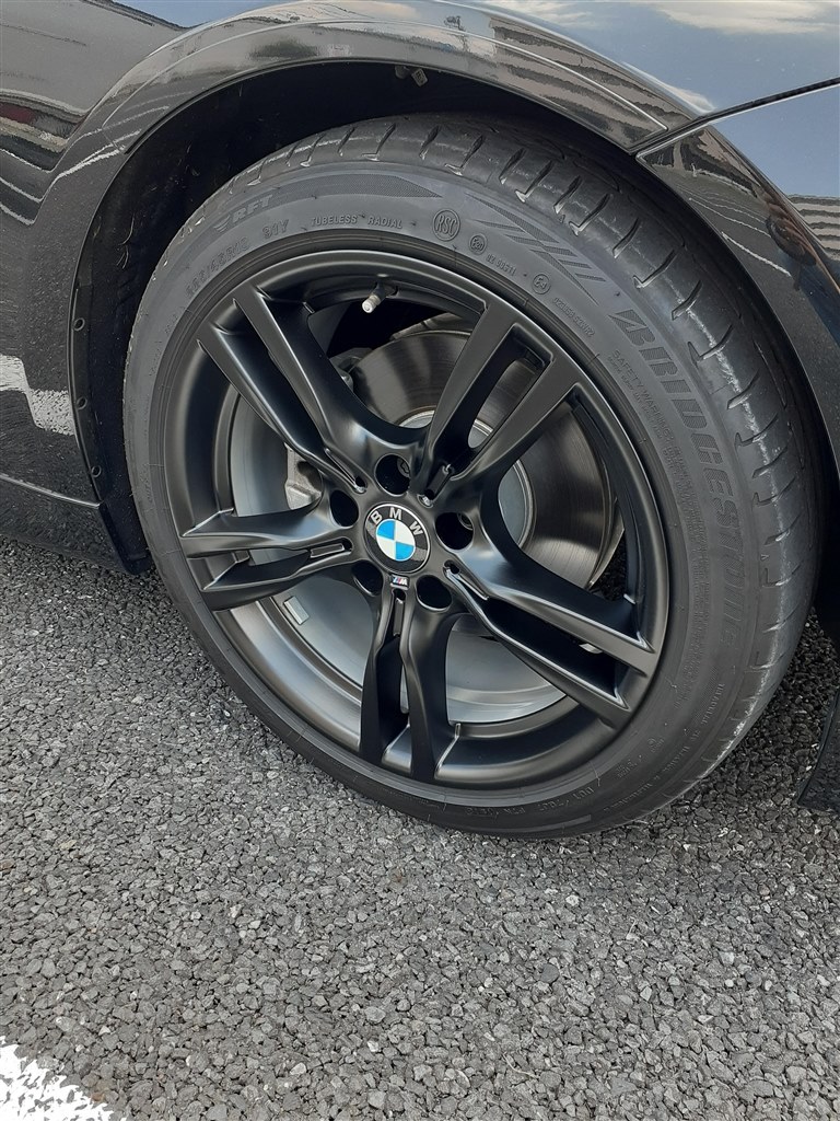 ホイール塗装実施（感想）』 BMW 3シリーズ ツーリング 2012年モデル 